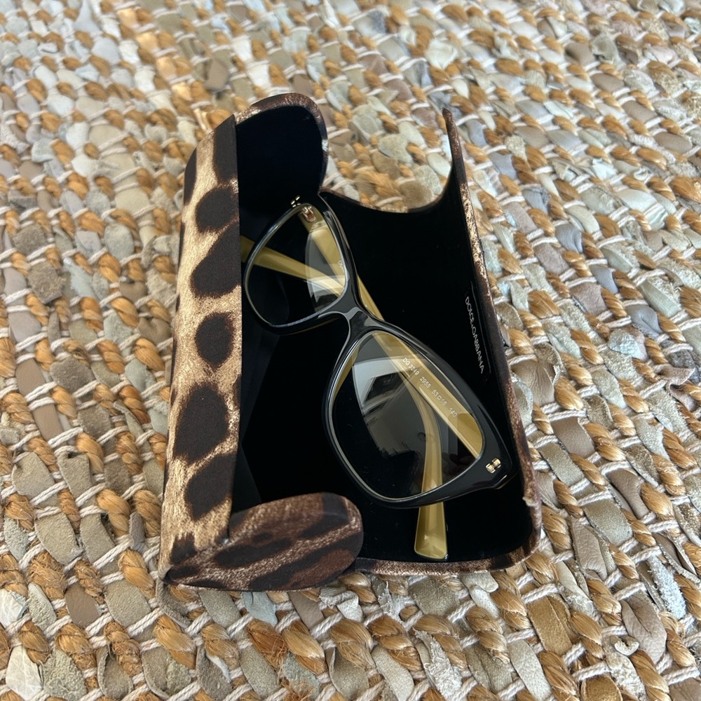 DOLCE&GABBANA black/gold frames (DG3249 2955) (53/16/140)